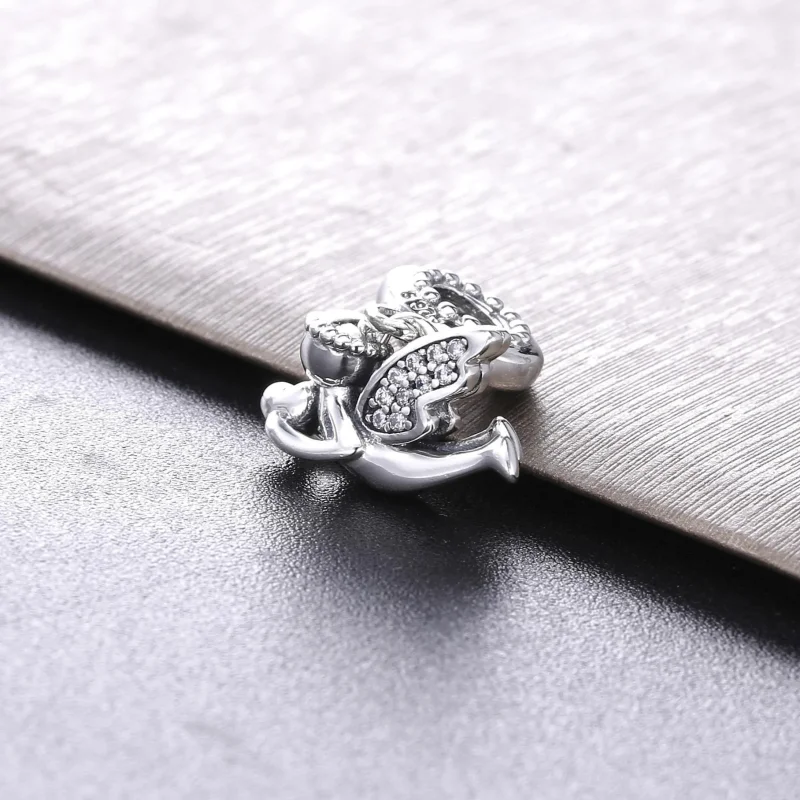 (imagine pentru) Talisman pandantiv Pandora cu Îngerul iubirii din argint - 798484C01 - Vizualizare 3