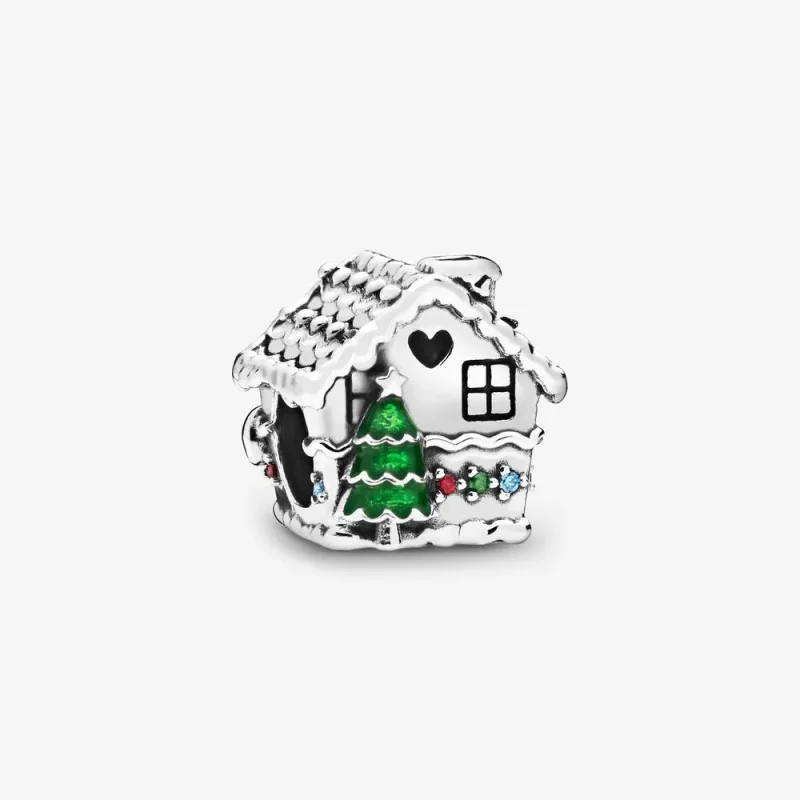 (imagine pentru) Talisman PANDORA casă din turtă dulce - 798471C01 - Vizualizare 2