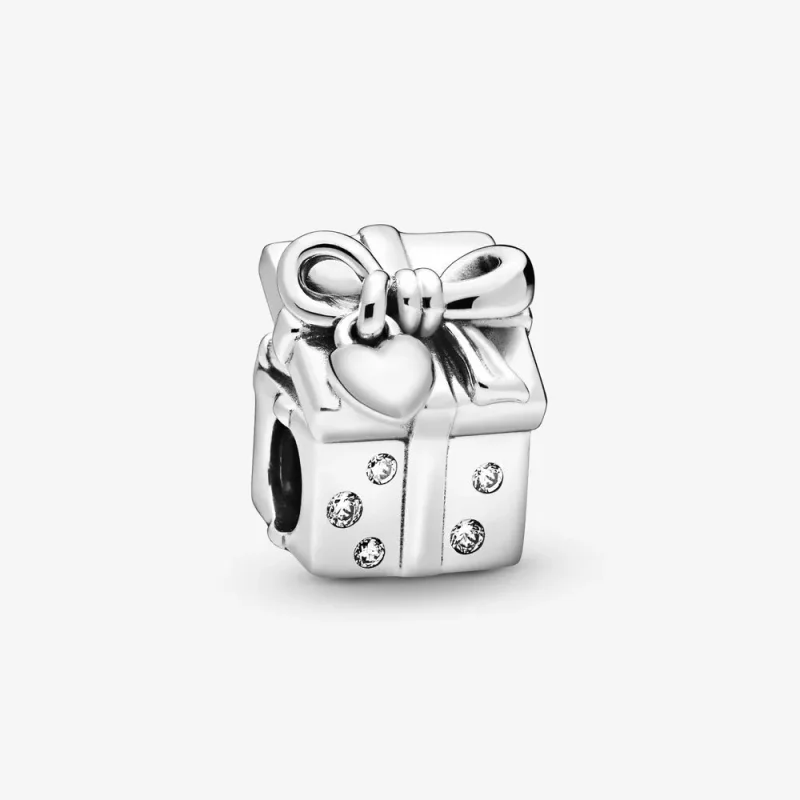 (imagine pentru) Talisman Pandora Santa într-un Giftbox din argint - 798470C01 - Vizualizare 2