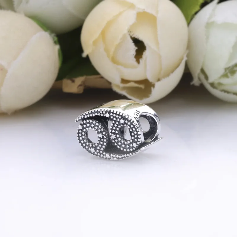 (imagine pentru) Talisman PANDORA strălucitor dedicat semnului zodiacal Rac - 798434C01 - Vizualizare 2