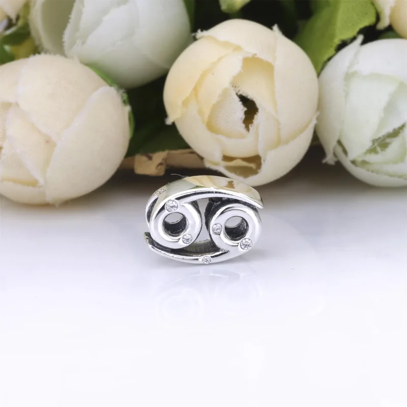 (imagine pentru) Talisman PANDORA strălucitor dedicat semnului zodiacal Rac - 798434C01 - Vizualizare 3