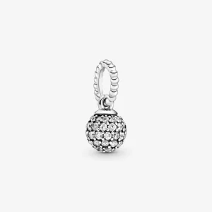 (imagine pentru) Pandantiv PANDORA cu glob pavé - 398690C01