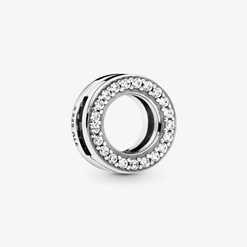(imagine pentru) Talisman cu fixare ușoară Cerc pavé - 798600C01