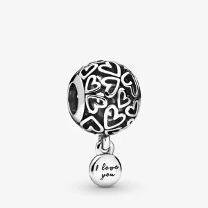 (imagine pentru) Talisman dedicat iubirii, cu structură dantelată - 798606C00