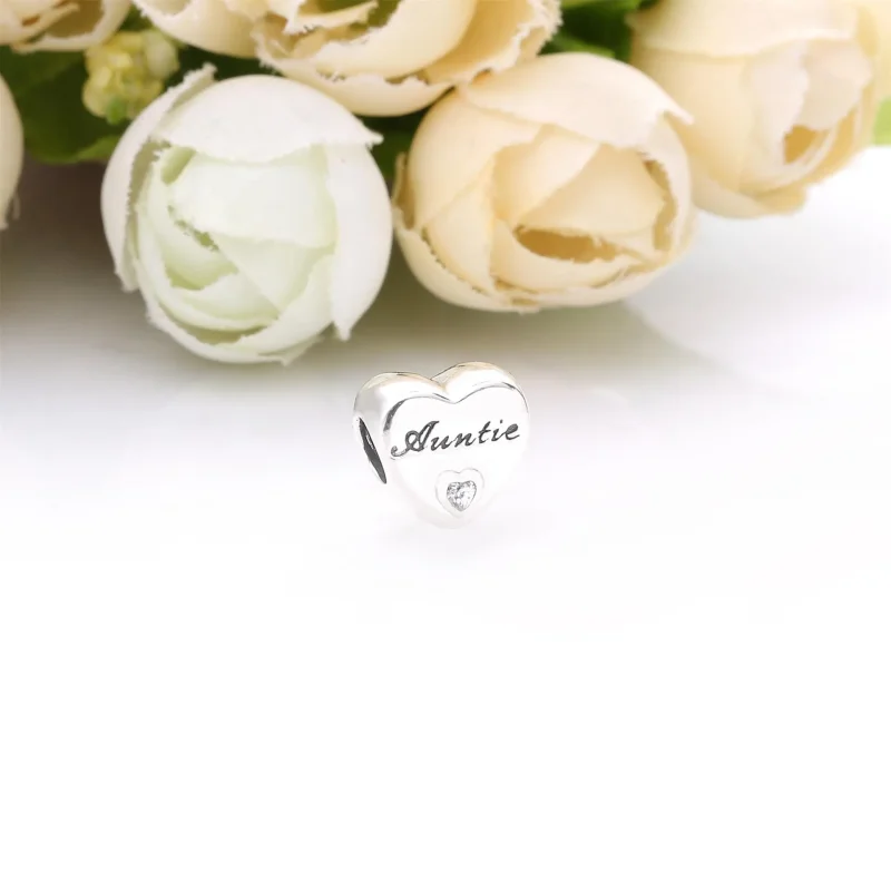 (imagine pentru) Talisman Pandora Mătușa dragoste Inima din argint - 798261CZ - Vizualizare 4
