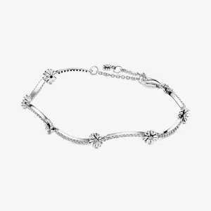 (imagine pentru) Brățară cu margaretă strălucitoare - 598807C01