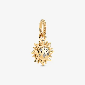 (imagine pentru) Pandantiv Pandora cu Spumant Sun placat cu aur de 14 k - 368793C01