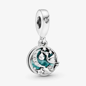 (imagine pentru) Talisman de tip pandantiv Barză și stele strălucitoare - 798895C01