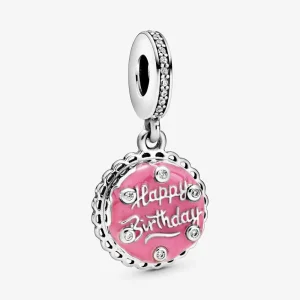 (imagine pentru) Talisman de tip pandantiv tort roz - 798888C01