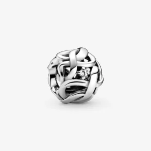 (imagine pentru) Talisman în stil infinity împletit cu structură dantelată - 798824C01