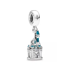 (imagine pentru) Talisman pandantiv Pandora cu Castelul Cenușăreasa din argint - P400020937933