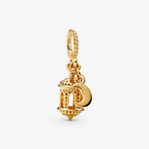 (imagine pentru) Talisman pandantiv Pandora Lanternă arabă placat cu aur de 14 k - 768767C00