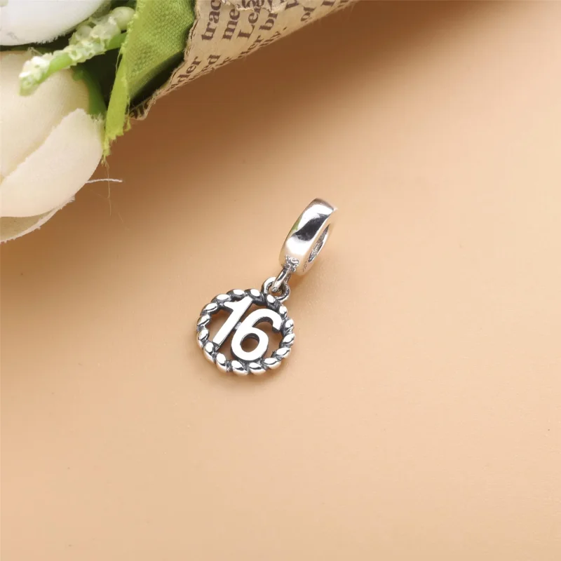 (imagine pentru) Talisman PANDORA aniversar 16 ani - 790494 - Vizualizare 2