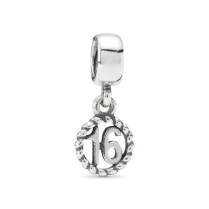 (imagine pentru) Talisman PANDORA aniversar 16 ani - 790494