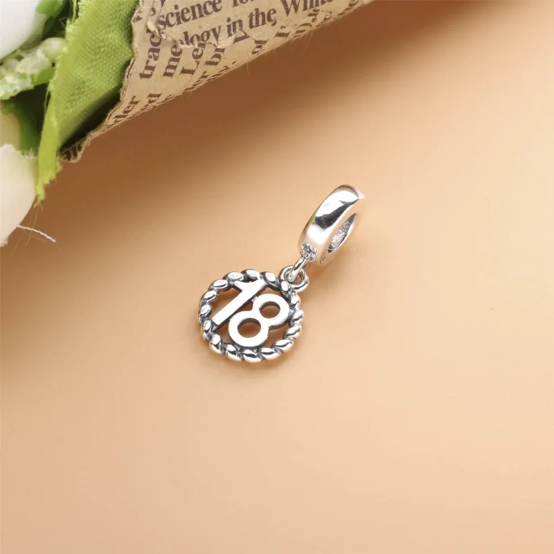 (imagine pentru) Talisman PANDORA aniversar 18 ani - 790495 - Vizualizare 2