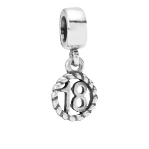 (imagine pentru) Talisman PANDORA aniversar 18 ani - 790495
