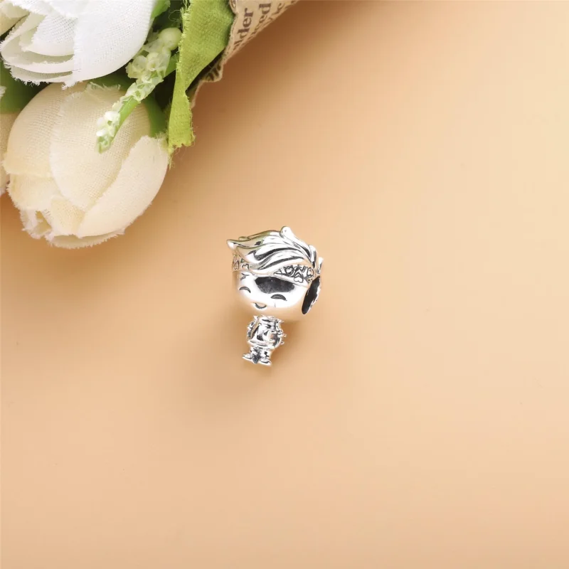 (imagine pentru) Talisman Pandora Băiat adolescent din argint - 798897C00 - Vizualizare 2