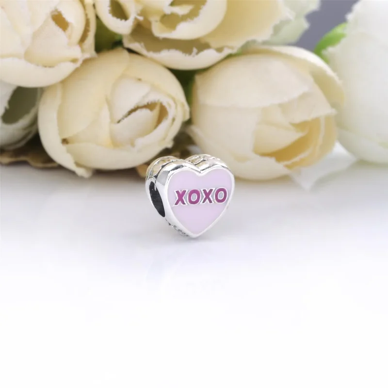 (imagine pentru) Talisman PANDORA cu inimi de bomboane - ENG792015_19 - Vizualizare 2