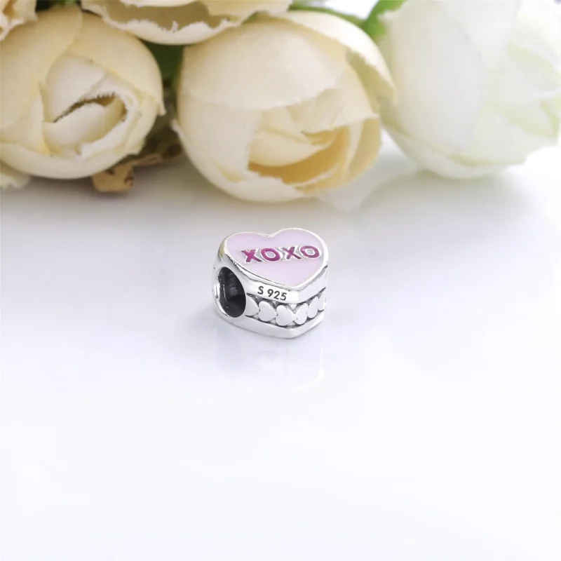 (imagine pentru) Talisman PANDORA cu inimi de bomboane - ENG792015_19 - Vizualizare 4