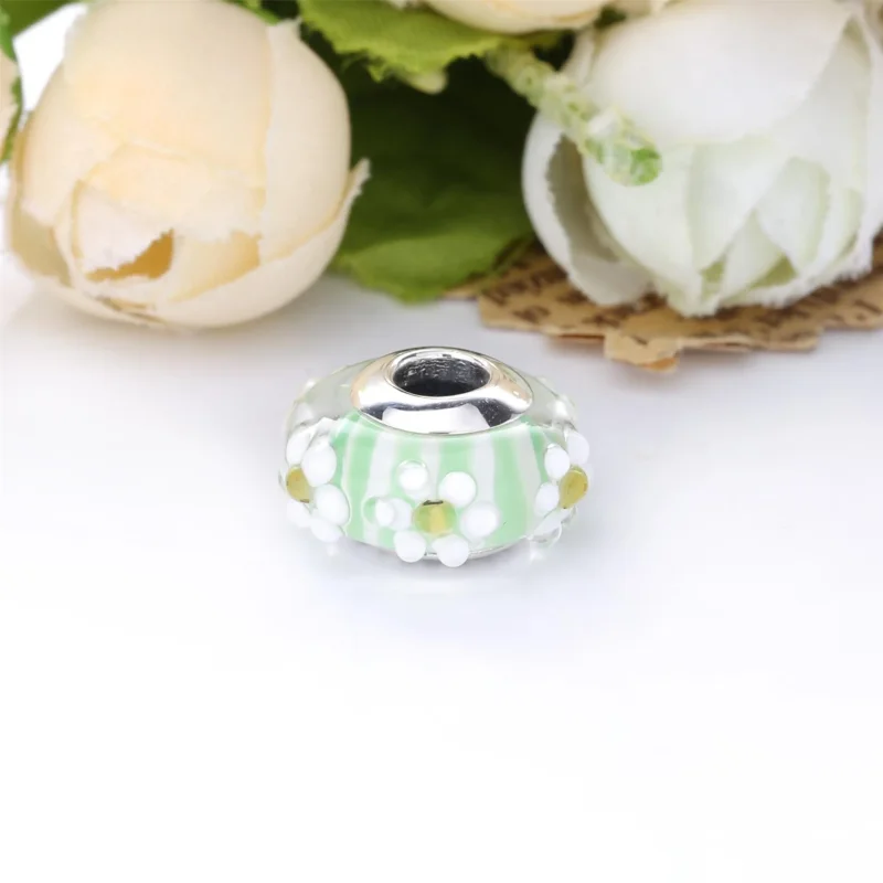 (imagine pentru) Talisman PANDORA cu Margaretă din sticlă de Murano - 798798C00 - Vizualizare 4