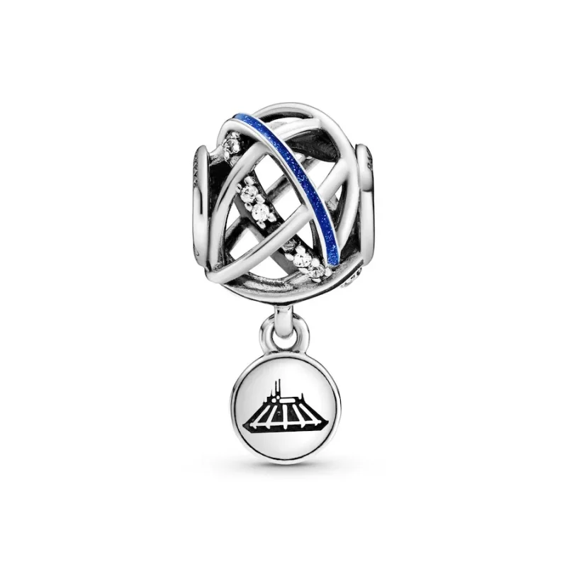 (imagine pentru) Talisman Pandora Disney Parks Space Mountain din argint - 798633C01 - Vizualizare 2