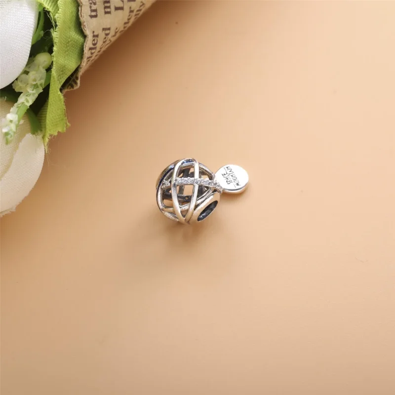(imagine pentru) Talisman Pandora Disney Parks Space Mountain din argint - 798633C01 - Vizualizare 3