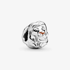 (imagine pentru) Talisman Pandora Disney, Regele Leu Simba din argint - 798049ENMX