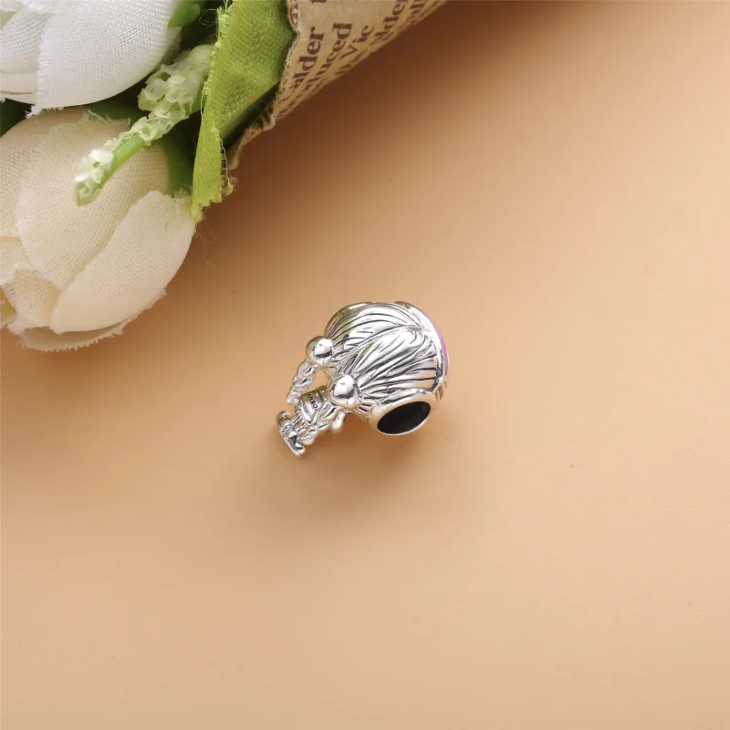 (imagine pentru) Talisman Pandora Fata adolescenta din argint - 798904C01 - Vizualizare 4