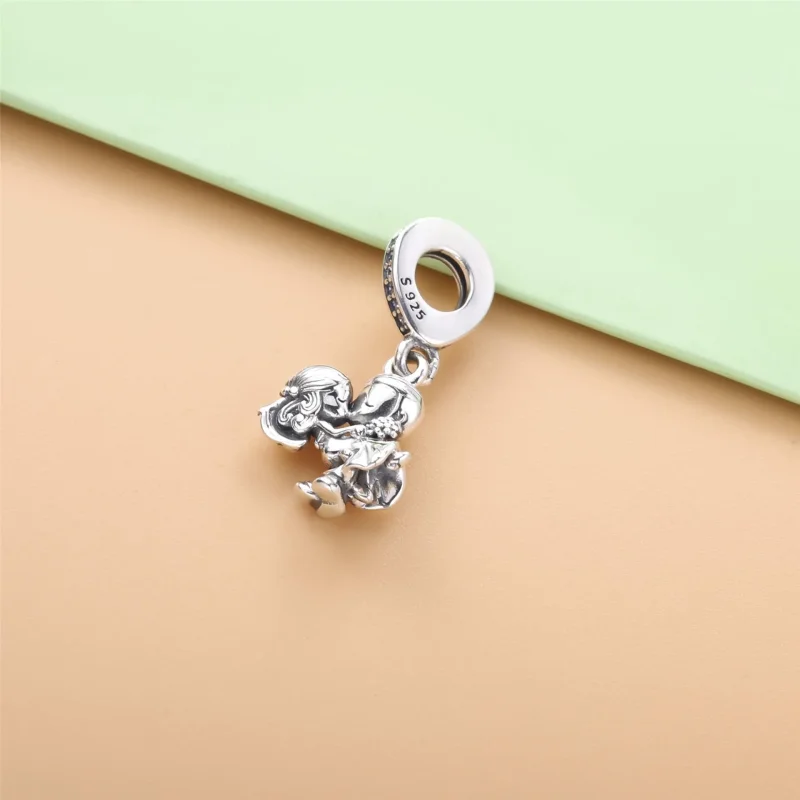 (imagine pentru) Talisman tip pandantiv cuplu căsătorit - 798896C01 - Vizualizare 4