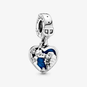 (imagine pentru) Talisman tip pandantiv Disney Doamna și vagabondul, în formă de inimă - 798634C01