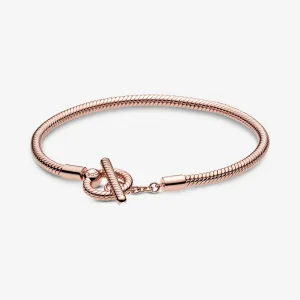 (imagine pentru) Brățară tip lanț clasic cu bară în T Pandora Moments - 589087C00