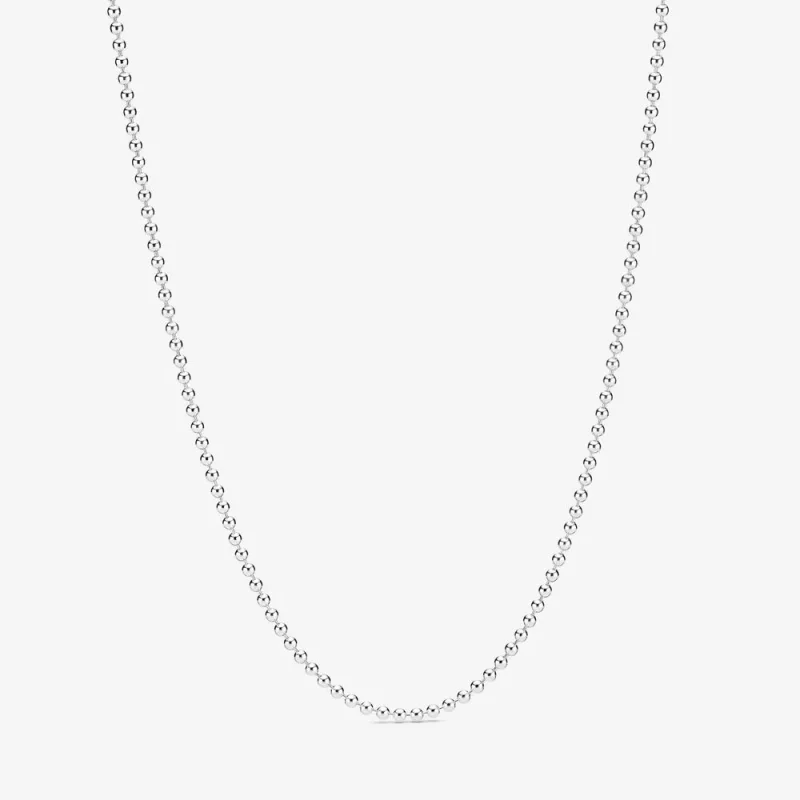 (imagine pentru) Colier cu lanț PANDORA finisat cu bile - 399104C00-60