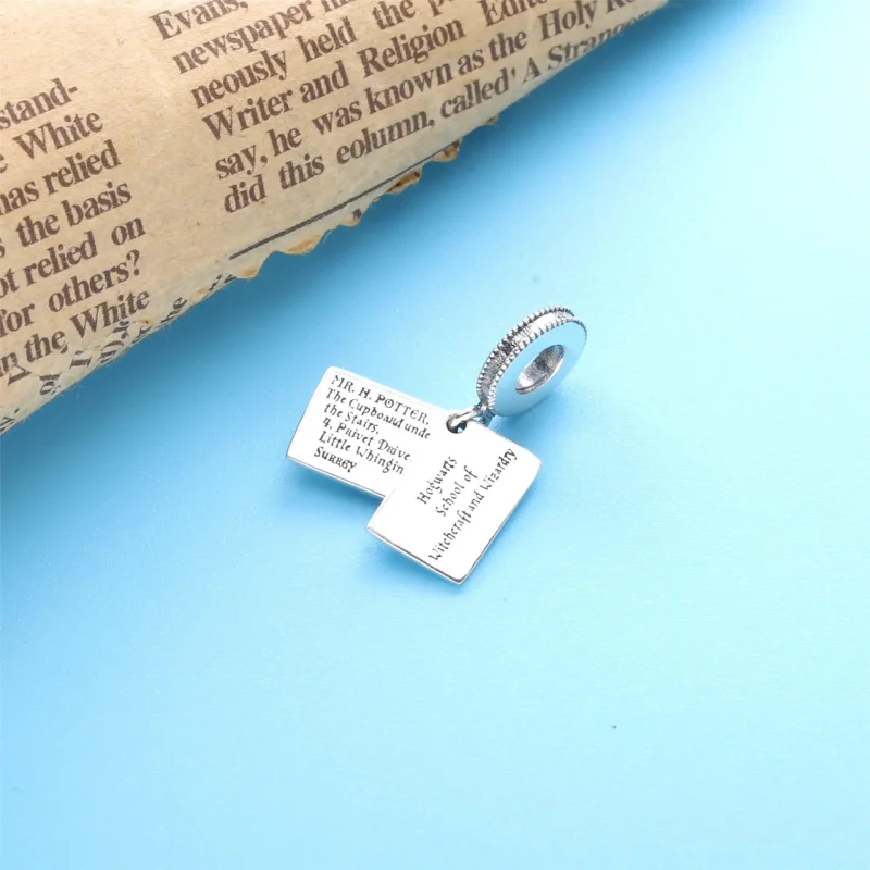 (imagine pentru) Harry Potter, Talisman PANDORA de tip pandantiv Scrisoarea de acceptare la Hogwa - Vizualizare 4