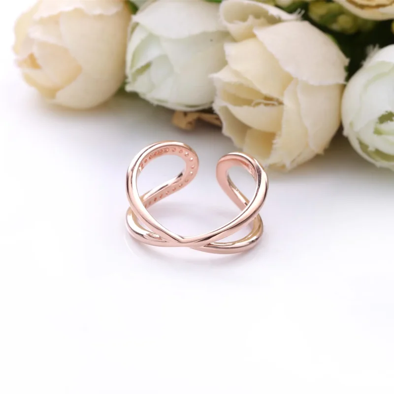 (imagine pentru) Inel PANDORA infinity deschis - 188882C01 - Vizualizare 3
