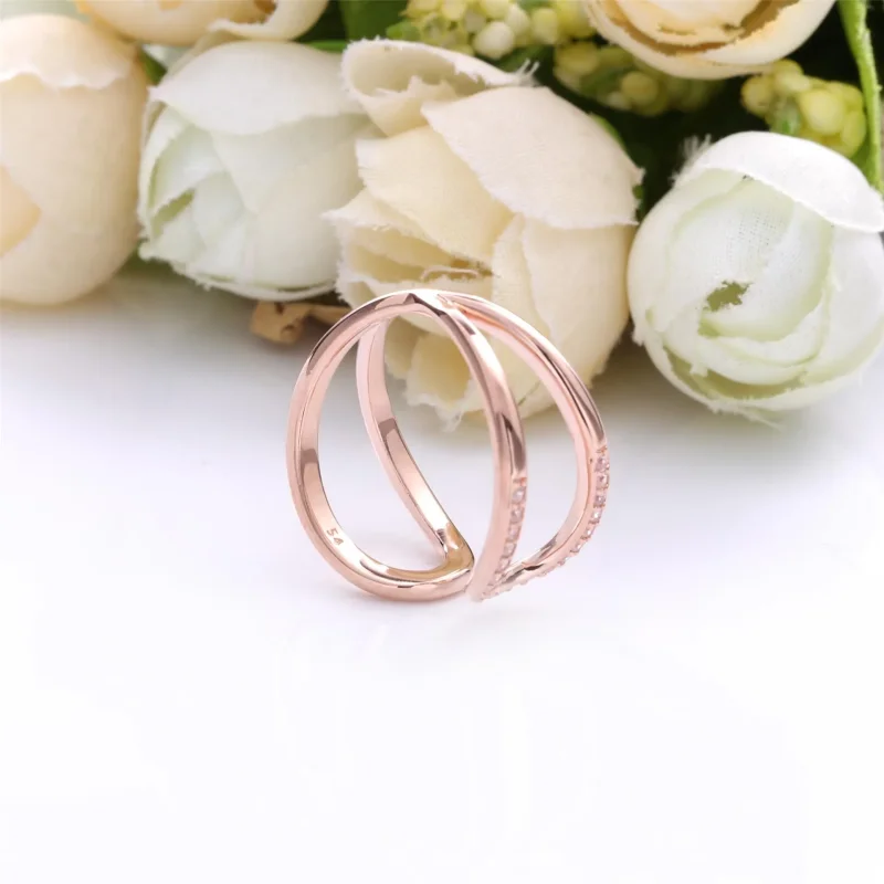 (imagine pentru) Inel PANDORA infinity deschis - 188882C01 - Vizualizare 4