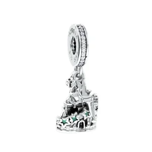 (imagine pentru) Talisman de tip pandantiv cu Parcul Disney Pandora Tinker Bell & Castle - 798856C01