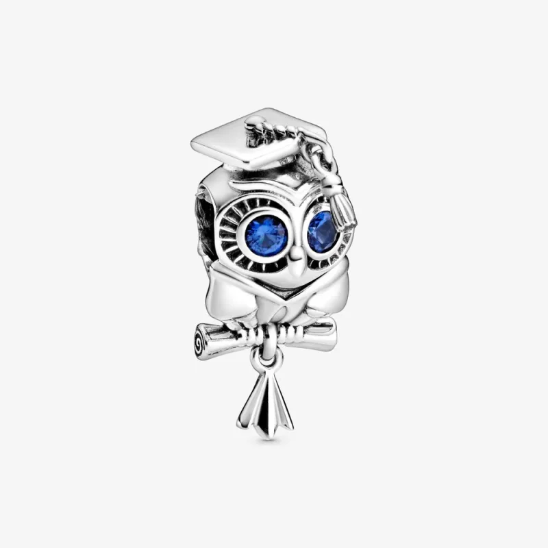 (imagine pentru) Talisman PANDORA cu bufniță inteligentă pentru absolvire - 798907C01