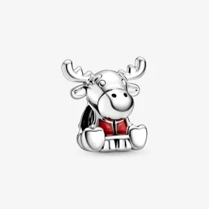 (imagine pentru) Talisman PANDORA cu Canada Moose Frunze de arțar - 798931C01