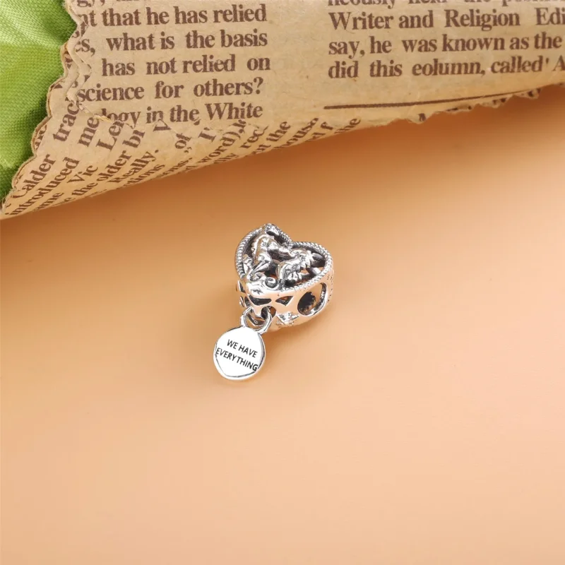 (imagine pentru) Talisman PANDORA cu Inima calilor de mare - 798949C00 - Vizualizare 4