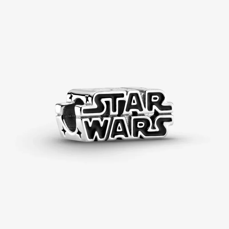 (imagine pentru) Talisman PANDORA cu logo 3D Războiul stelelor din argint - 799246C01