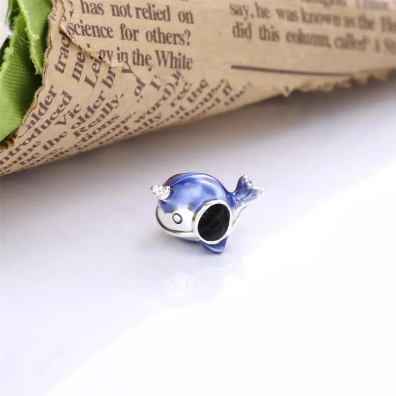 (imagine pentru) Talisman PANDORA cu Narwhal sclipitor - 798965C01 - Vizualizare 4