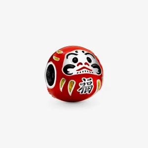 (imagine pentru) Talisman PANDORA cu Păpușa Roșie Daruma - 798920C01