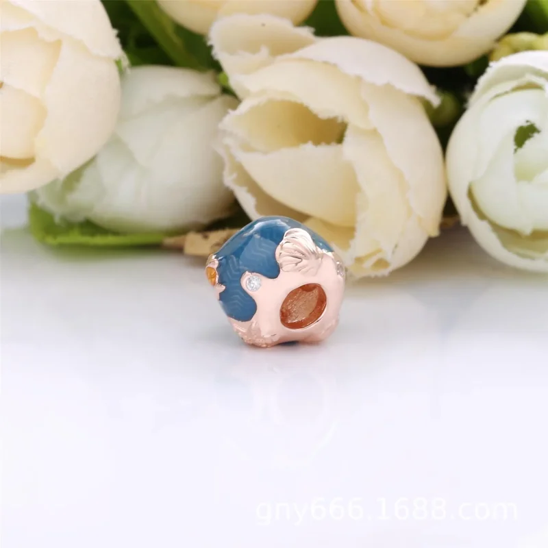 (imagine pentru) Talisman PANDORA cu Valuri și pești strălucitori de ocean - 789004C01 - Vizualizare 3