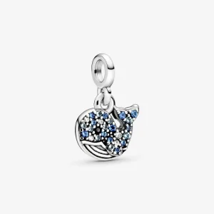 (imagine pentru) Talisman PANDORA de tip pandantiv cu balena albastră - 798972C01