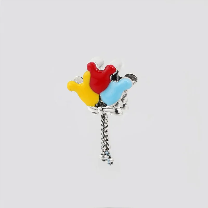 (imagine pentru) Talisman PANDORA de tip pandantiv cu Disney, Baloane Mickey Mouse - P40092351711 - Vizualizare 2
