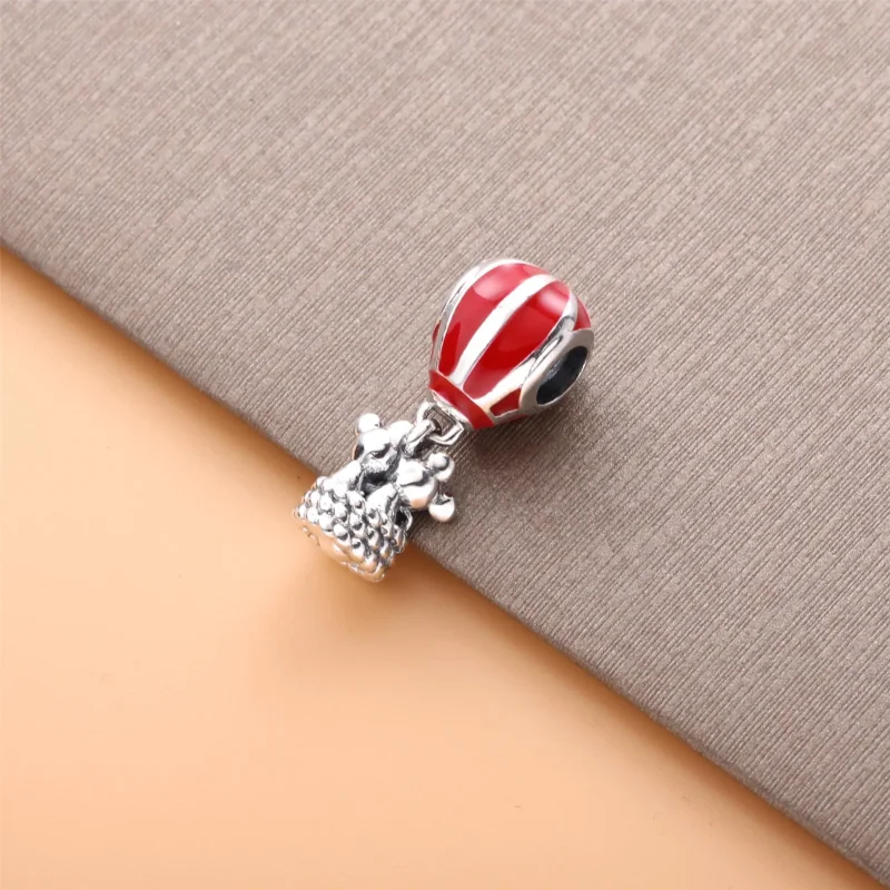 (imagine pentru) Talisman PANDORA de tip pandantiv cu Disney, Balonul cu aer cald al iubirii adev - Vizualizare 3