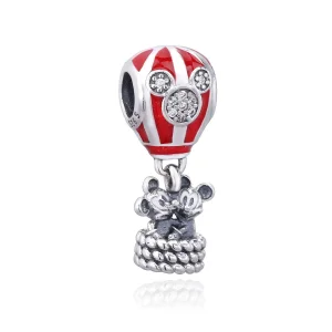 (imagine pentru) Talisman PANDORA de tip pandantiv cu Disney, Balonul cu aer cald al iubirii adevărate - PD00209-1