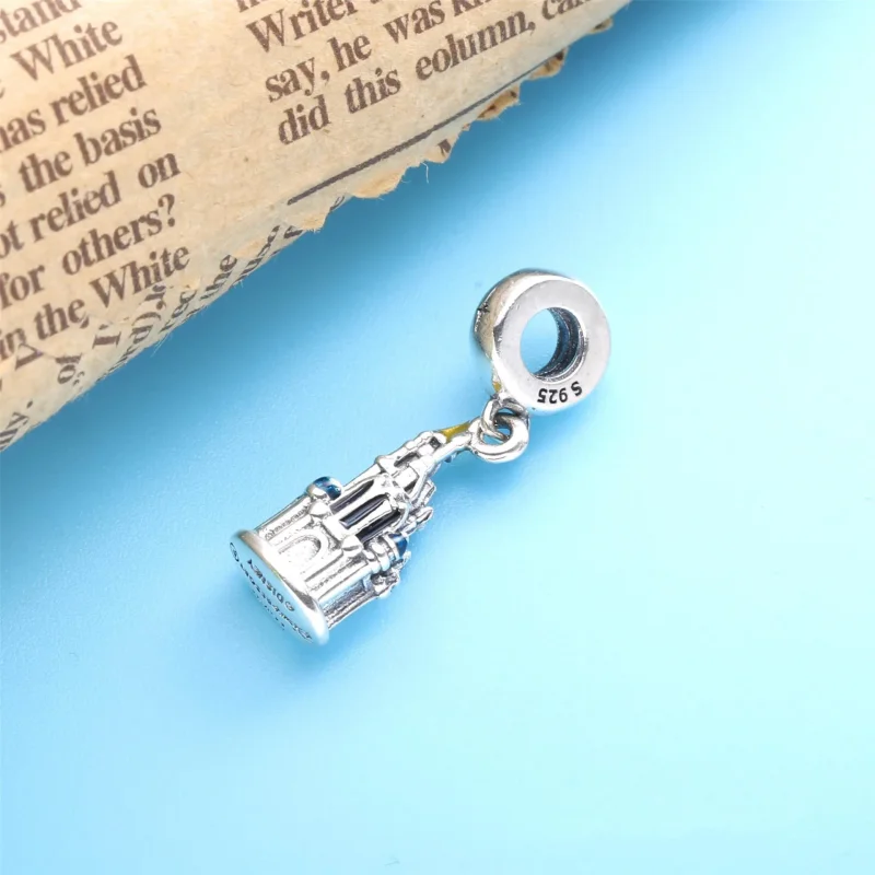 (imagine pentru) Talisman PANDORA de tip pandantiv cu Disney, Castelul Tokyo Disneyland - PJ00729 - Vizualizare 2
