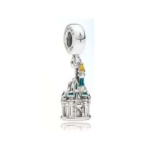 (imagine pentru) Talisman PANDORA de tip pandantiv cu Disney, Castelul Tokyo Disneyland - PJ00729-1
