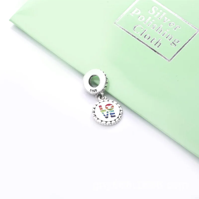 (imagine pentru) Talisman PANDORA de tip pandantiv cu Disney, Mickey Mouse Curcubeu - P4000360522 - Vizualizare 3